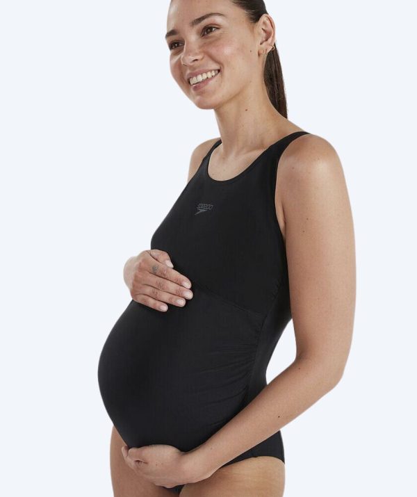 Speedo gravid badedragt - Maternity Fitness - Sort